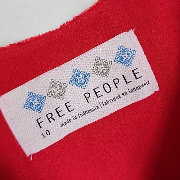 Free People Vintage Chiffon Ballerina Mini Dress - Picture 4 of 6